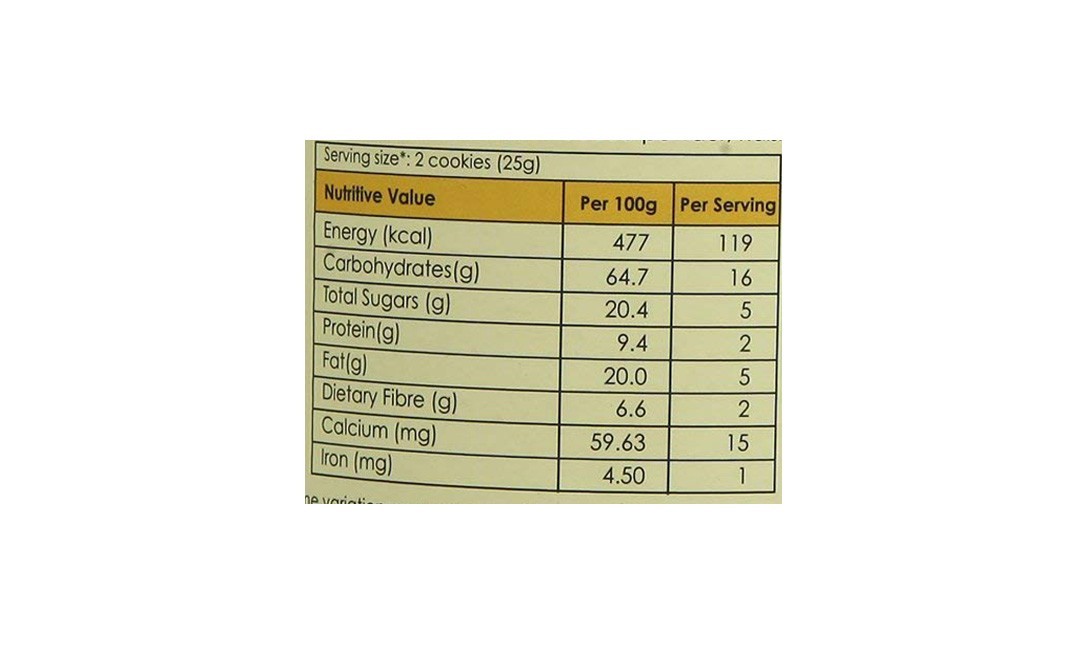 Earthspired Choco-Chip Crunch Healthy Multigrain Cookies   Jar  100 grams